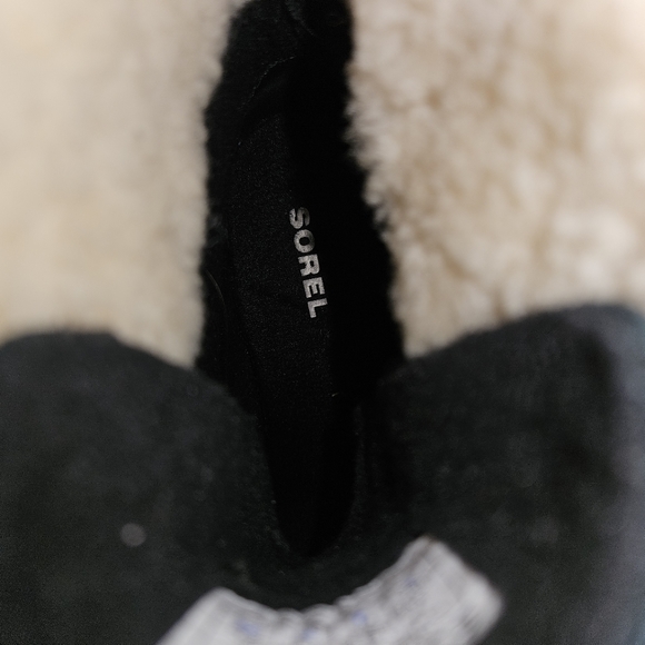 Sorel After Hours Wedge Mid Calf Boots, Black size 6 - Picture 7 of 7